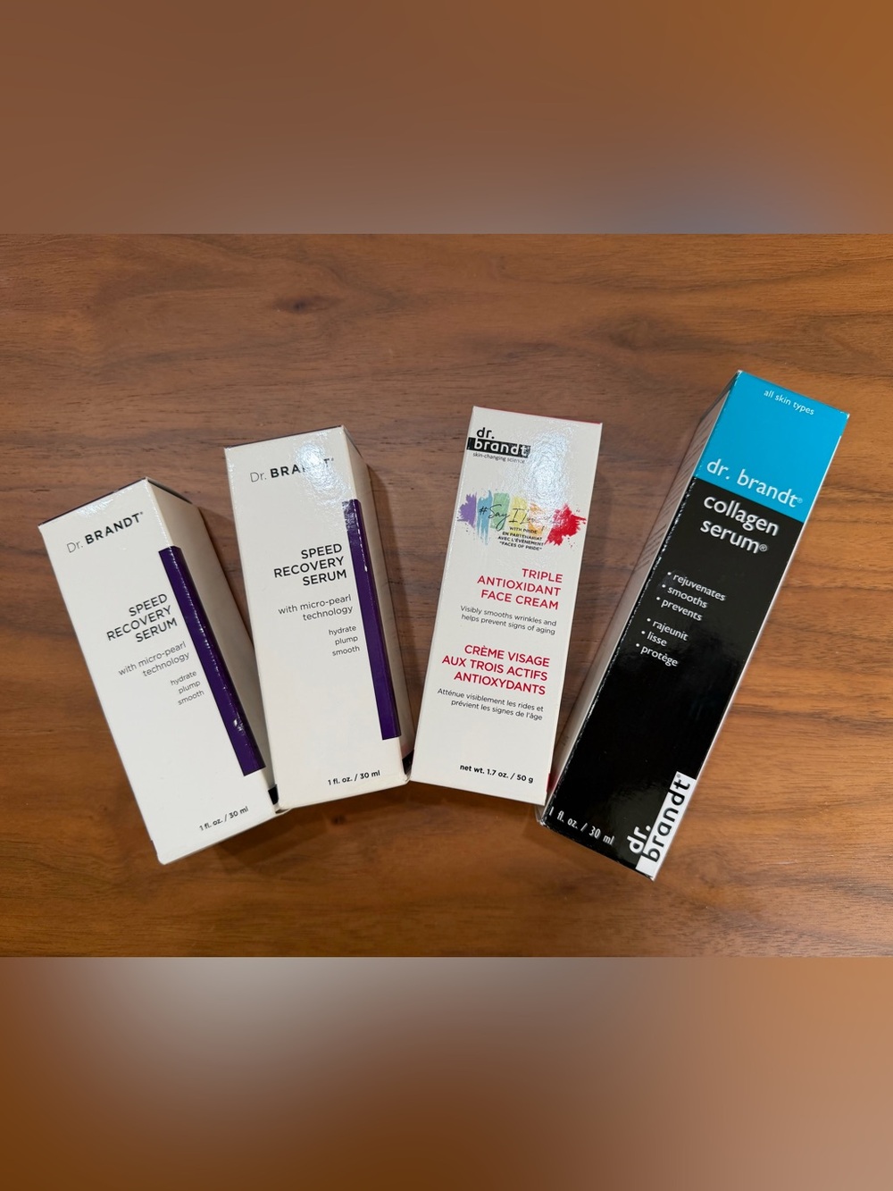 NEW Dr. Brandt Luxury Skincare 4pc Bundle | Serums + Face Cream | $340+ Value